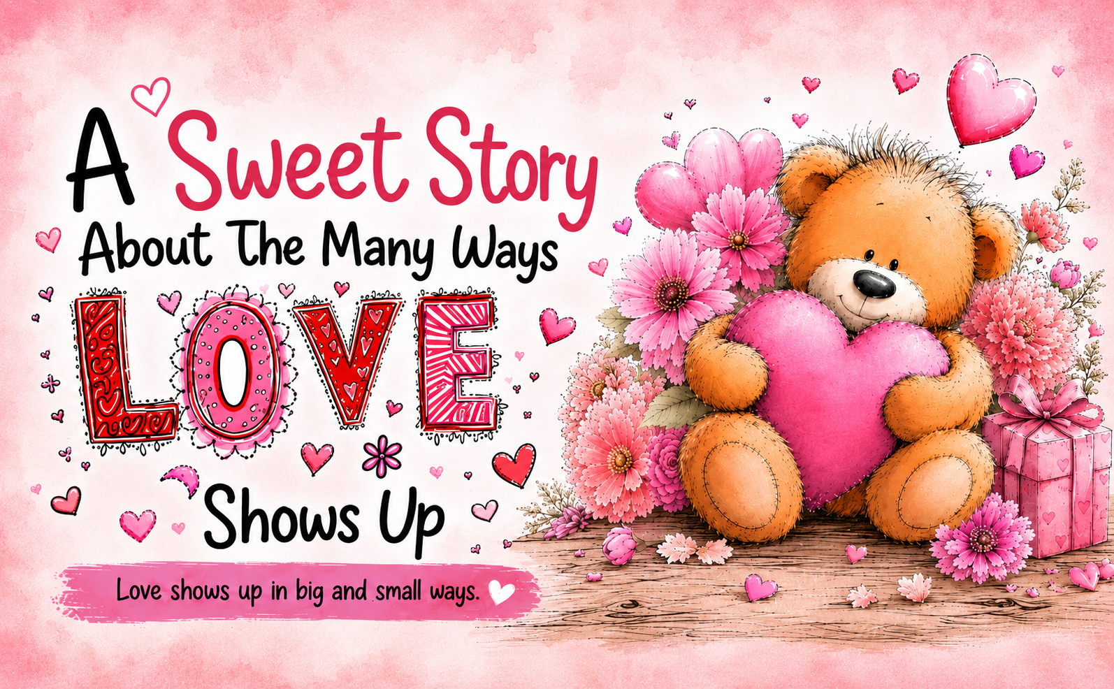 Love Is Everywhere storytime read children’s book banner