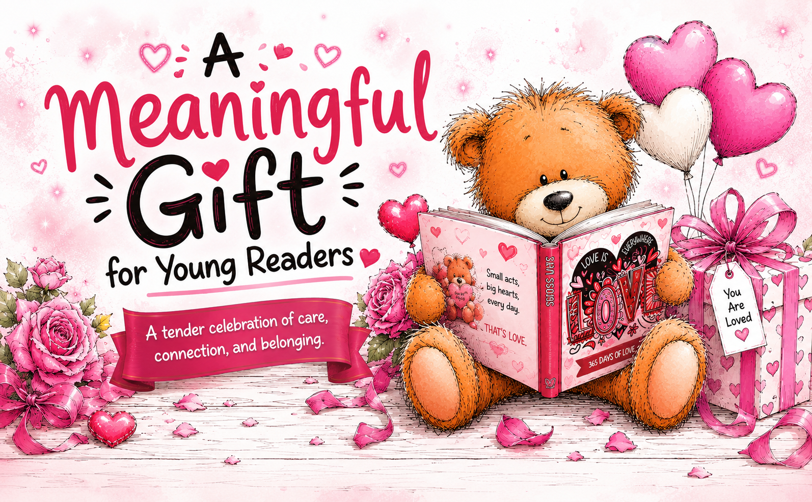 Love Is Everywhere meaningful gift for young readers artwork