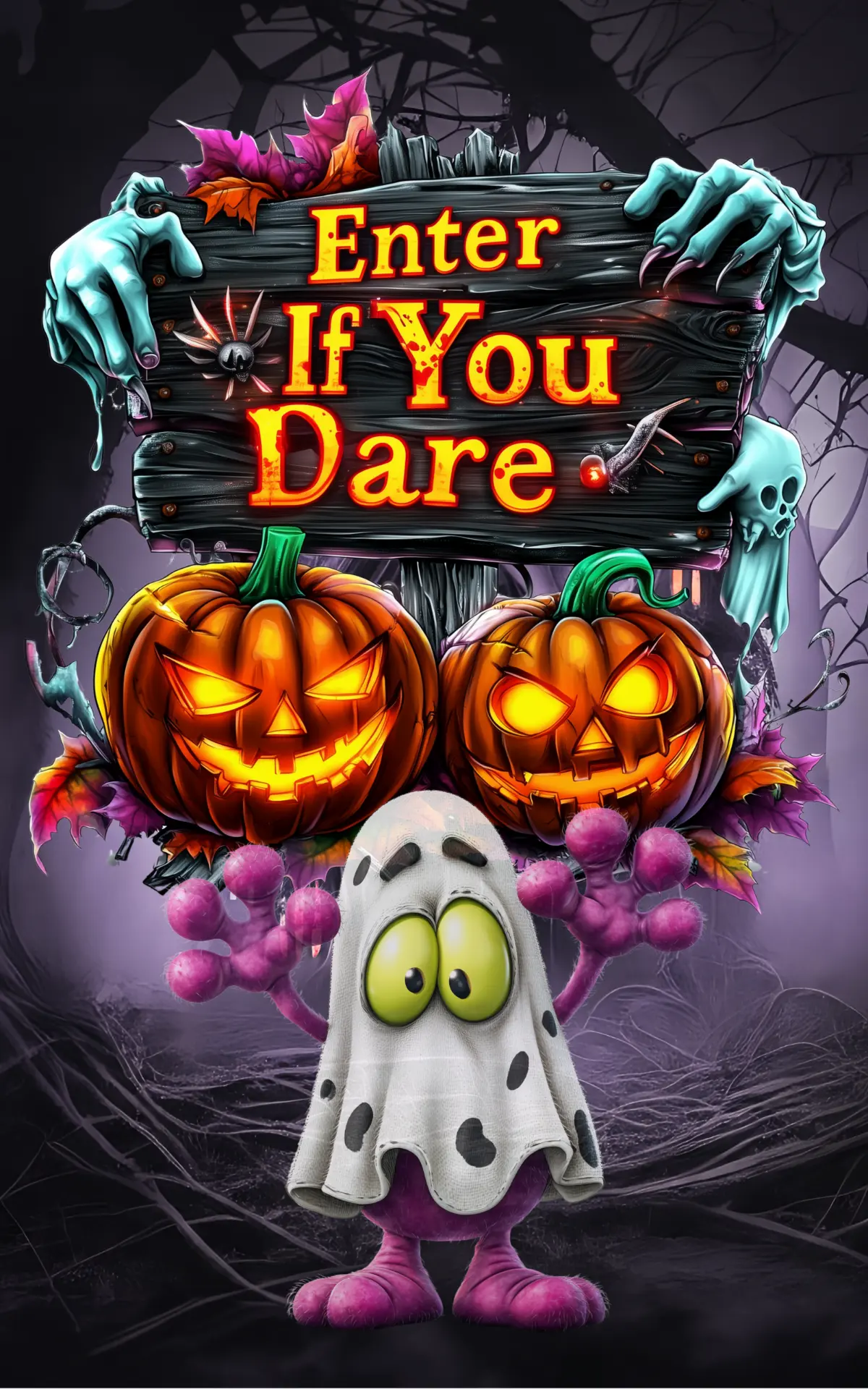 Cover of Enter If You Dare: A Halloween Journal for Kids