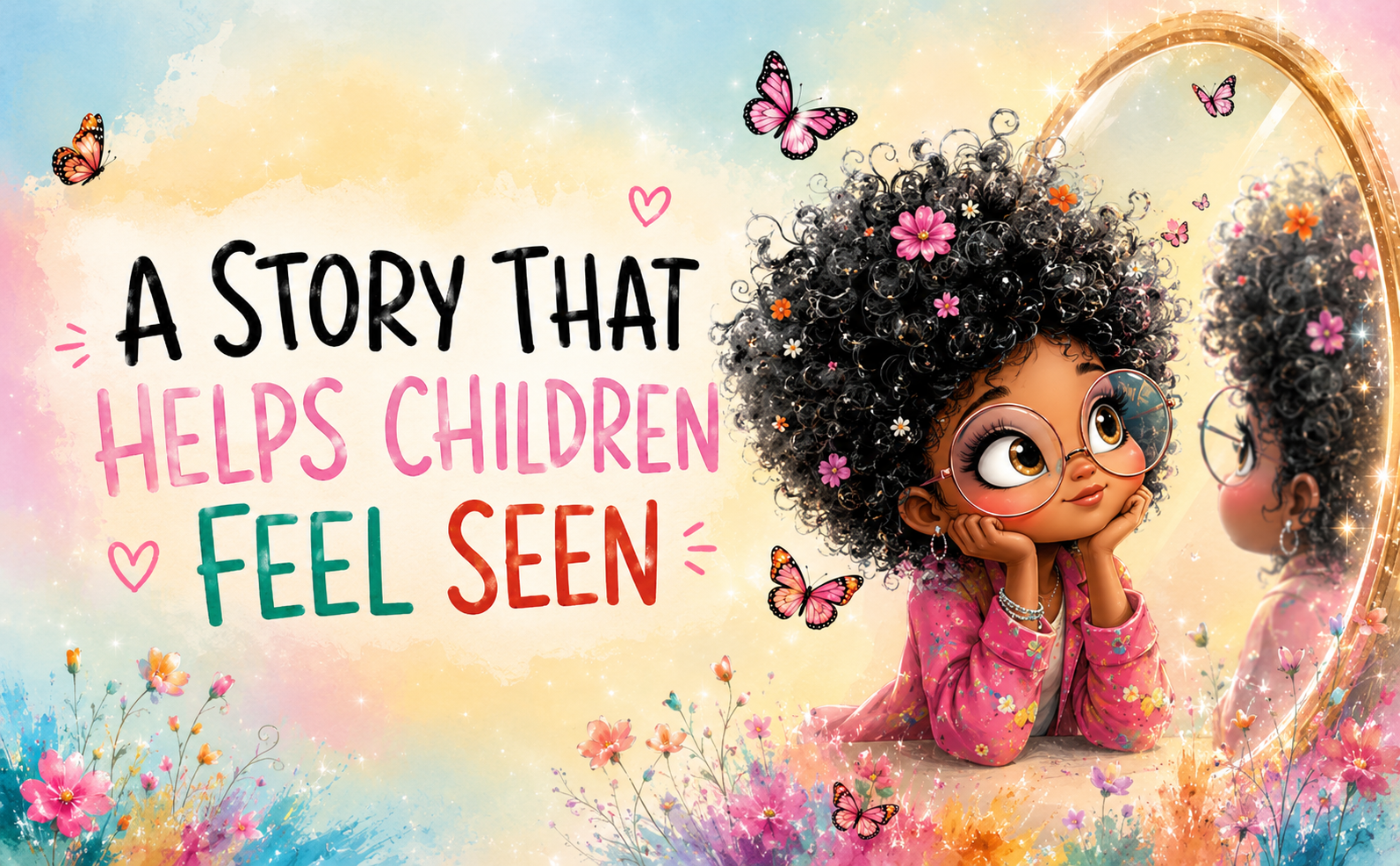 Curls, Coils, & All My Colors confidence and identity book banner